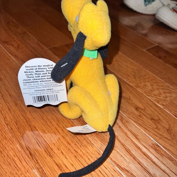 PLUTO Dog Plush Stuffed Toy with Tags 7" Collectible MIckey Mouse Disney Mattel - Picture 2 of 4